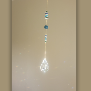 Murmure des Abysses – Perles nacrés et sequin